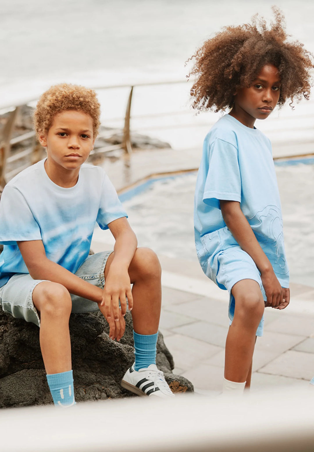 T-shirt, Blueish Waves