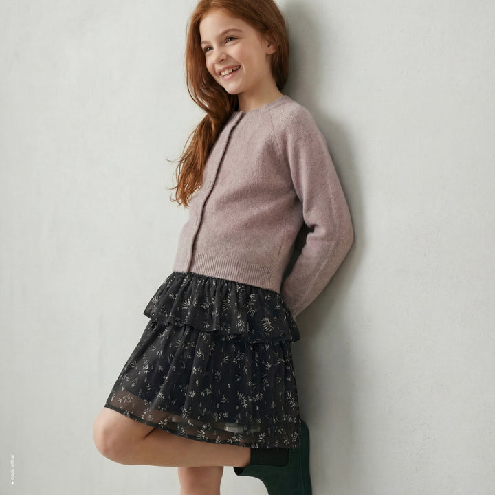 Cardigan Knit w. Glitter
