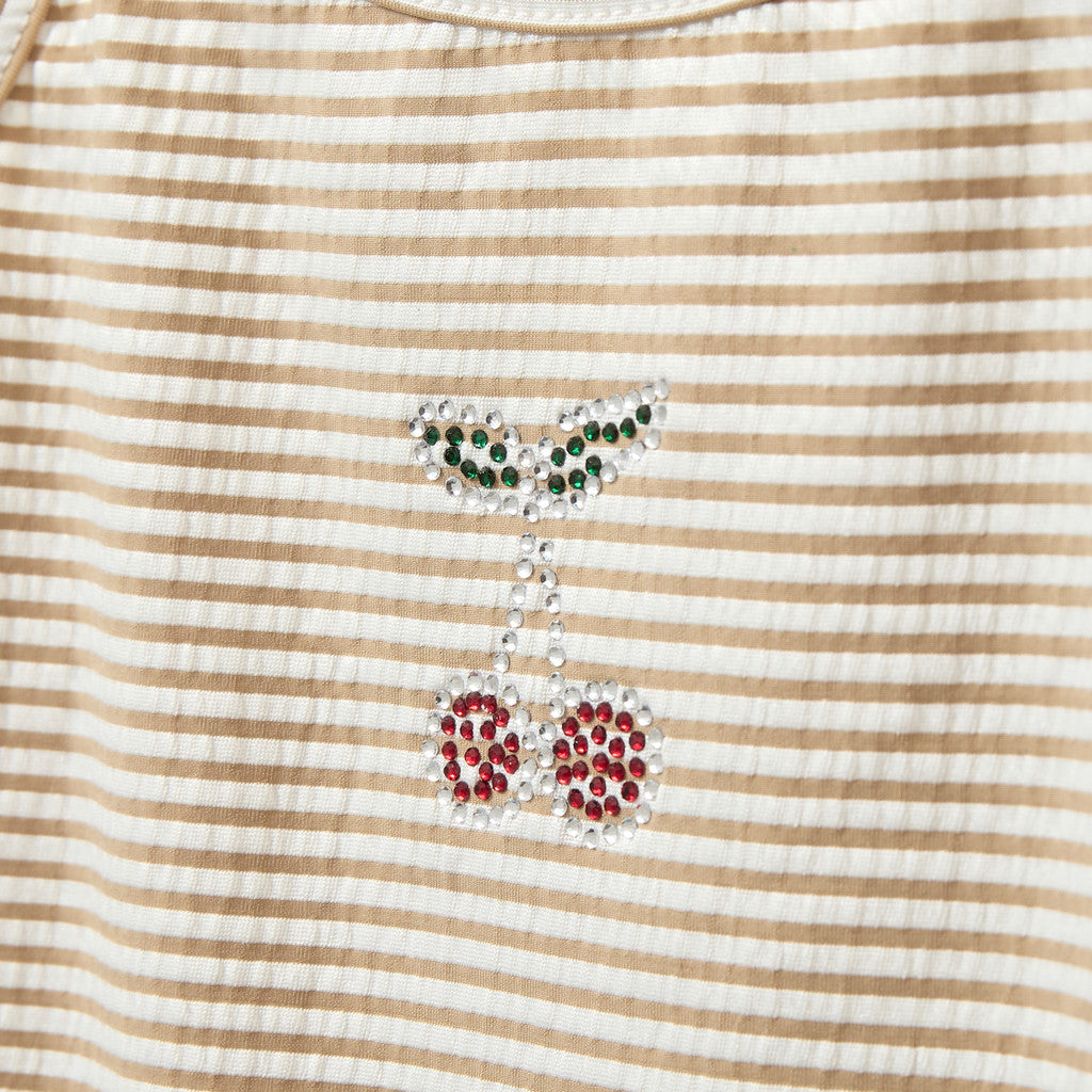 Swimsuit, Warm Stone Stripe