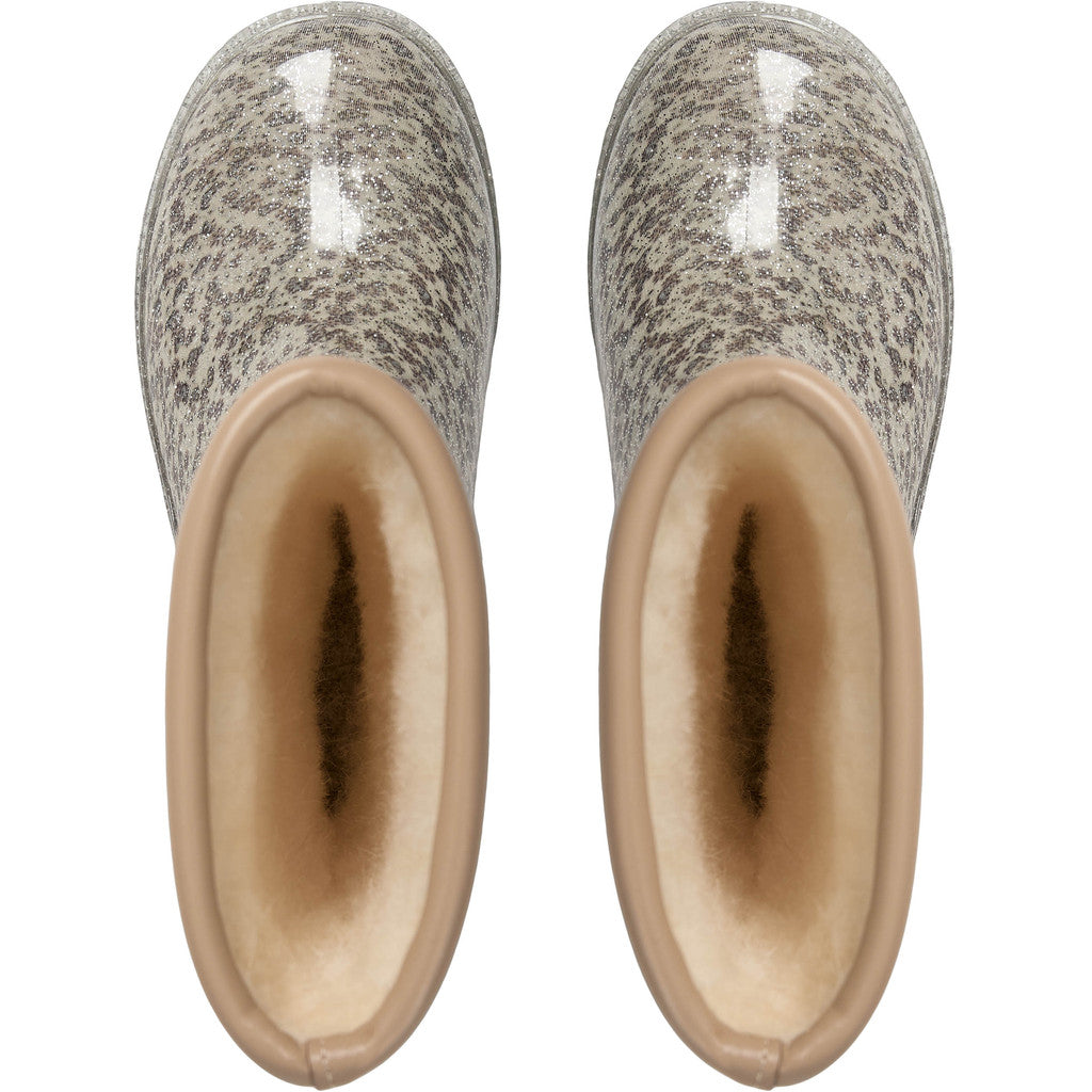 RUBBER BOOT W. LINING, Off White
