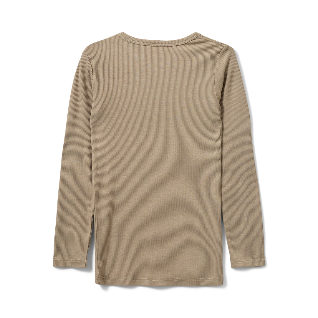 PETRICIASK BLUSA - DARK SAND