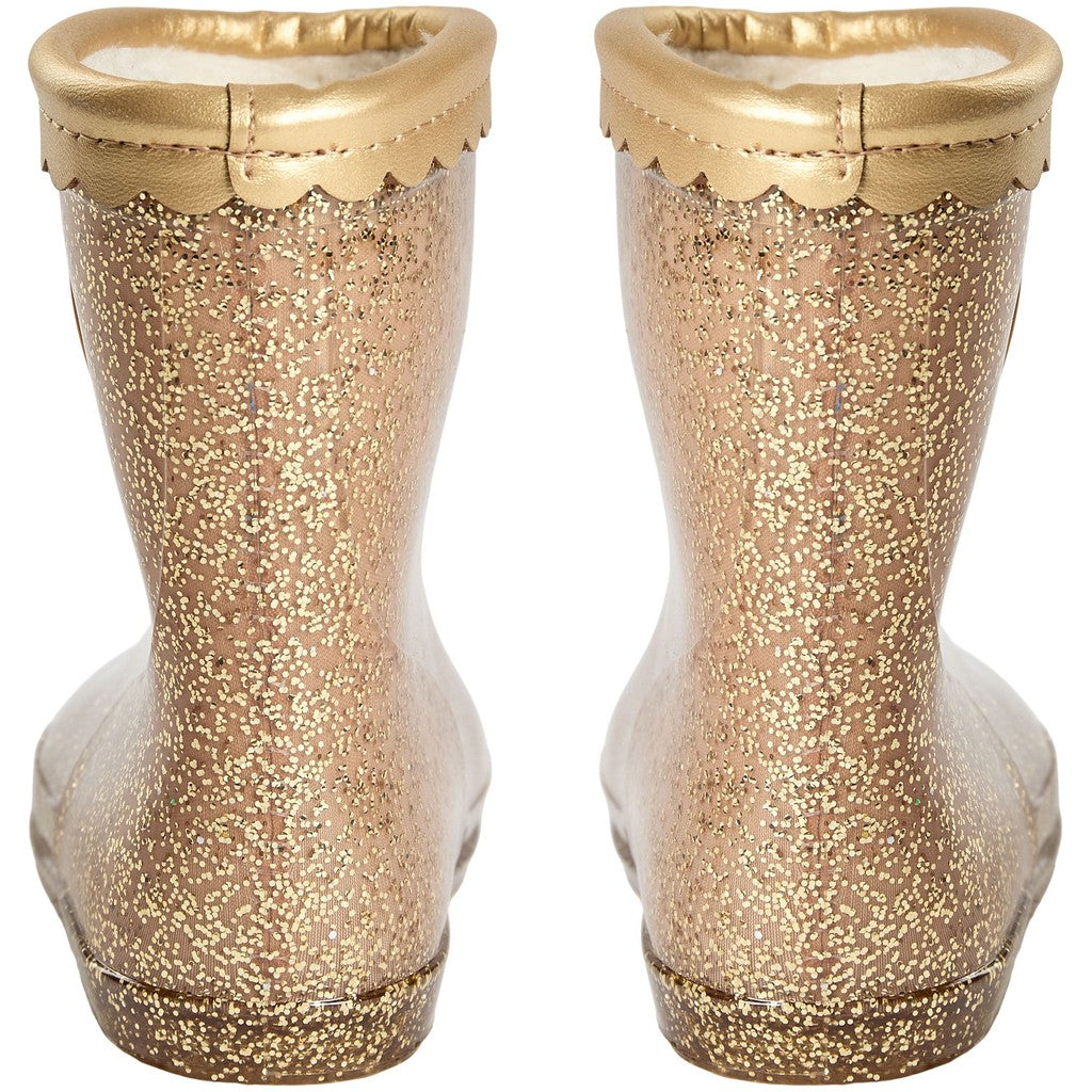CHAMPAGNE RUBBER BOOT W. LiINING