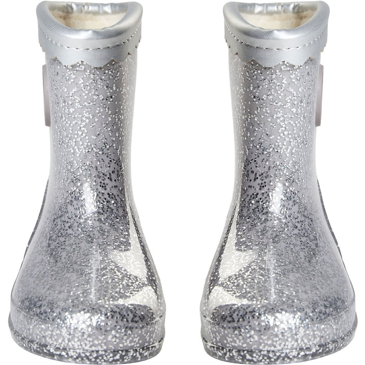SILVER RUBBER BOOT W. LiINING
