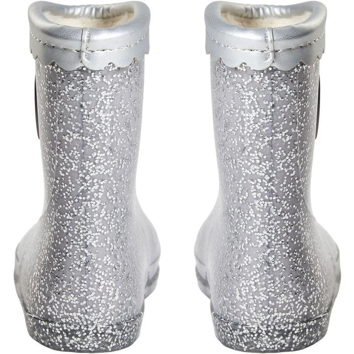 SILVER RUBBER BOOT W. LiINING