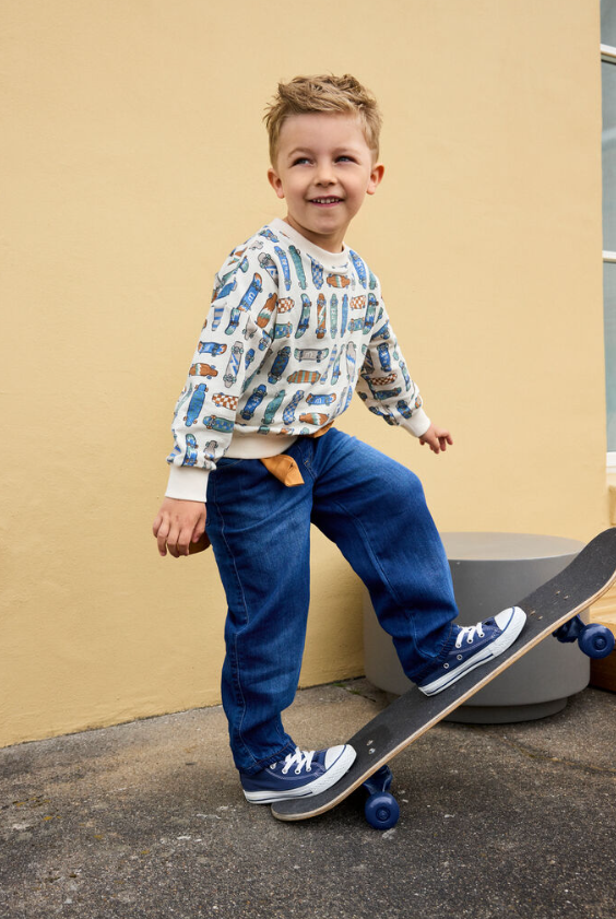 Pants Sweat Denim, Odyssey Grey