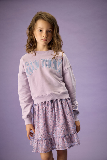 Sweatshirt, Lavender Frost