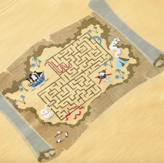 Blusa Sjóránarakort