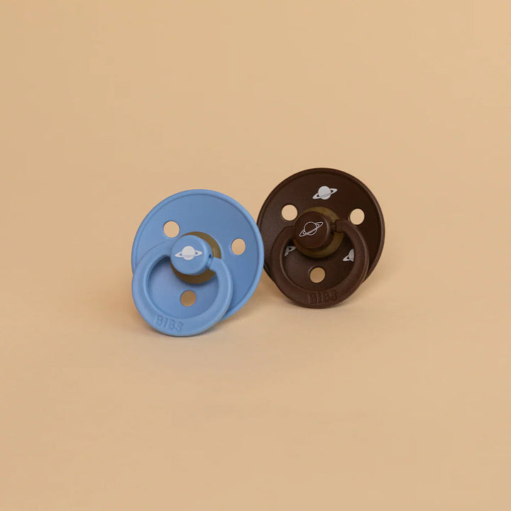 BIBS x Planet Nusa Colour 2 Pack - Sky Blue Mix